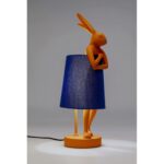 Table Lamp Animal Rabbit Orange Blue 50cm (3)