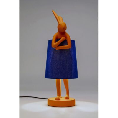 Table Lamp Animal Rabbit Orange Blue 50cm (4)