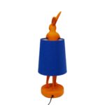 Table Lamp Animal Rabbit Orange Blue 50cm (5)