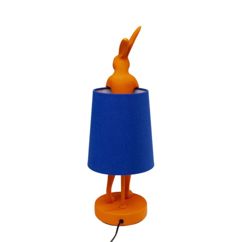 Table Lamp Animal Rabbit Orange Blue 50cm (5)