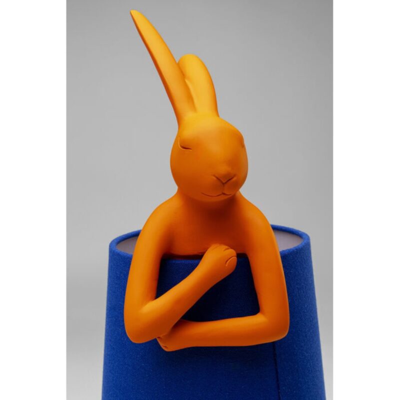 Table Lamp Animal Rabbit Orange Blue 50cm (7)