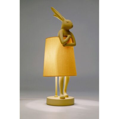 Table Lamp Animal Rabbit Peach 50cm (4)