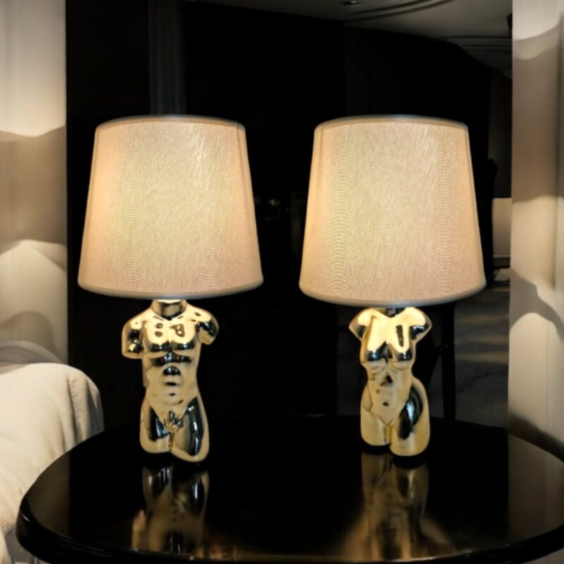 Table Lamp Glam Woman Gold 39.5cm (3)