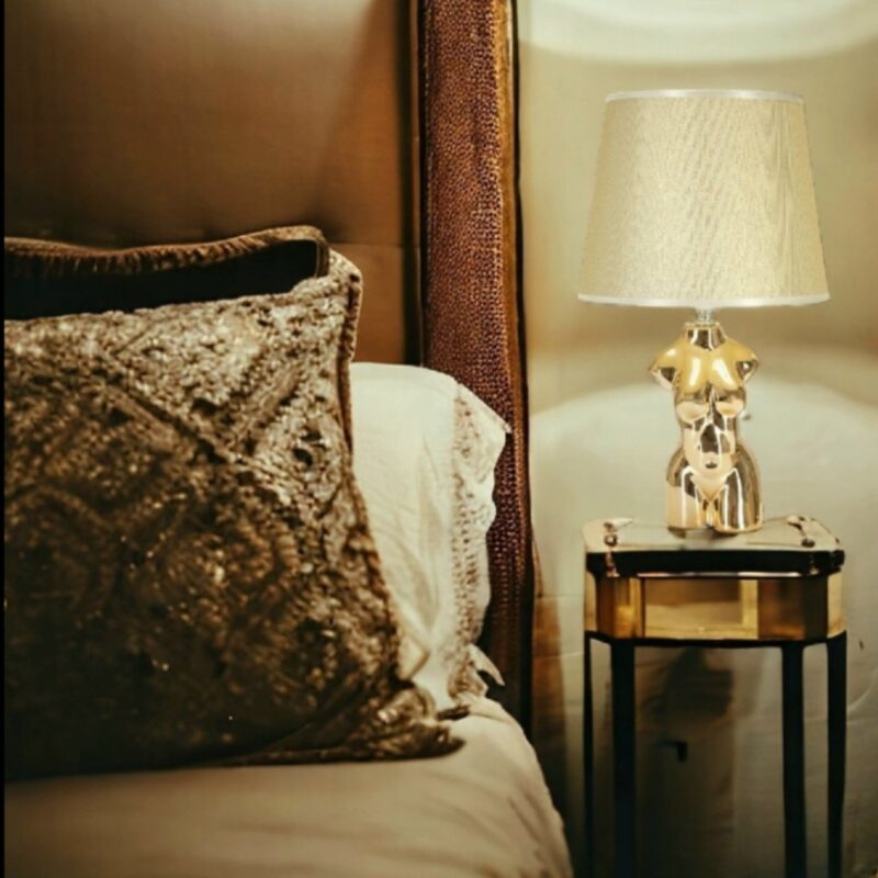 Table Lamp Glam Woman Gold 39.5cm (4)