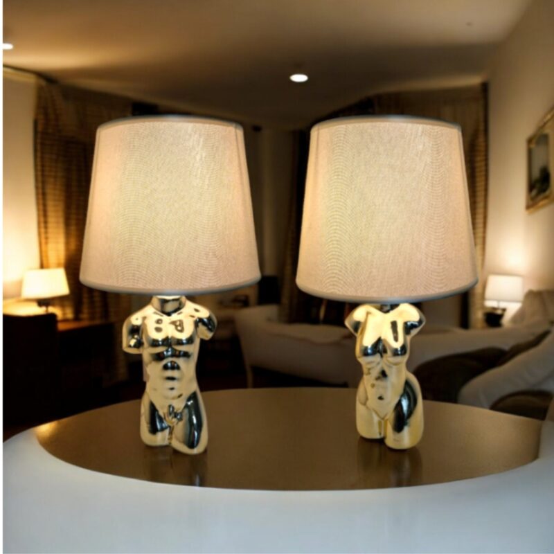 Table Lamp Glam Woman Gold 39.5cm (5)