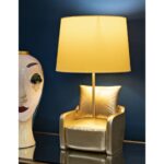 Table Lamp Midcentury Gold 45cm (2)