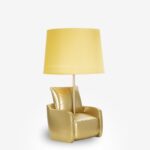 Table Lamp Midcentury Gold 45cm (3)