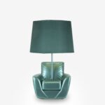 Table Light Midcentury Turquoise 45cm (1)