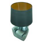 Table Light Midcentury Turquoise 45cm (4)