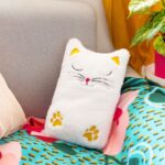 Toodoo Cushion White Cat (2)