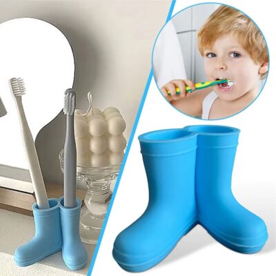 Toothbrush Holder Blue Boots (2)