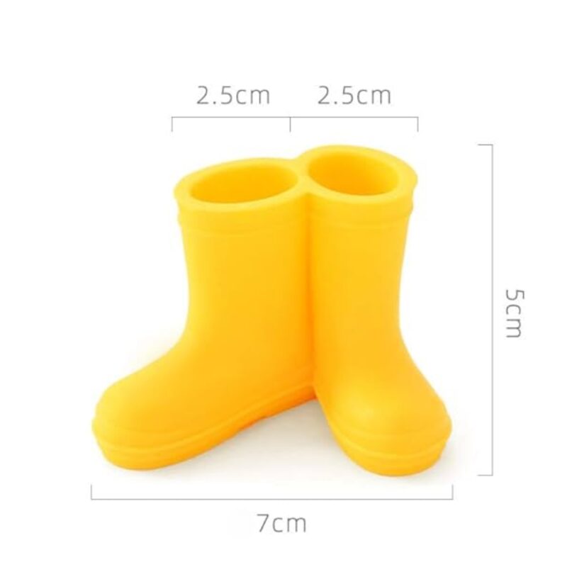 Toothbrush Holder Yellow Boots (10)