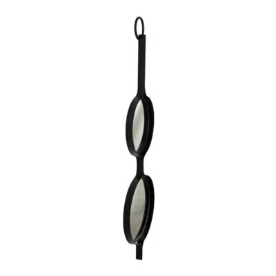 Wall Mirror Redondo black Ø31x106cm (2)