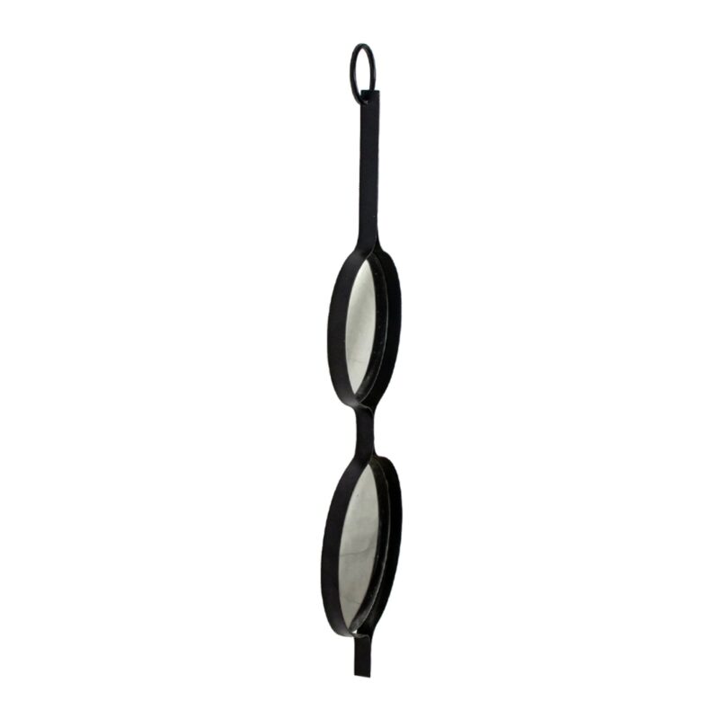 Wall Mirror Redondo black Ø31x106cm (2)