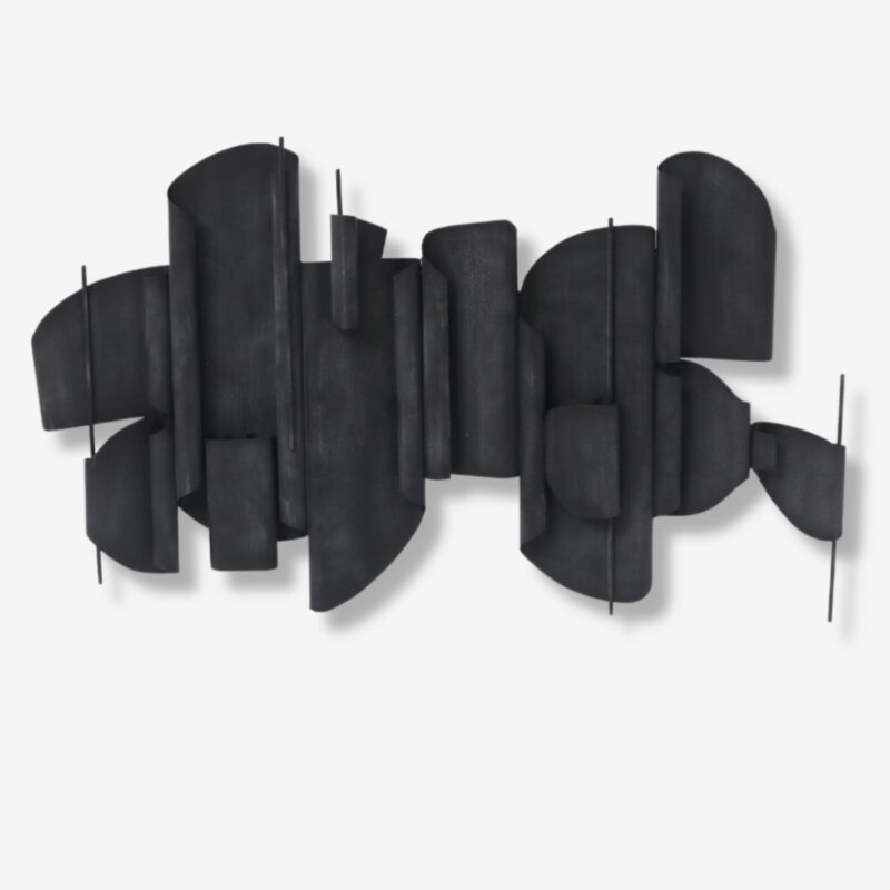 Wall Sculpture Abstract 109cm (2)