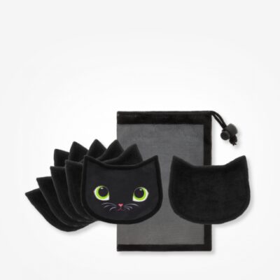 Washable Makeup Remover 6 Set Black