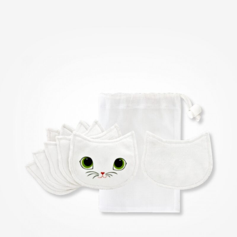 Washable Makeup Remover 6 Set White