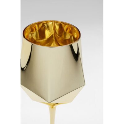 Wine Glass Diamond Gold (2)