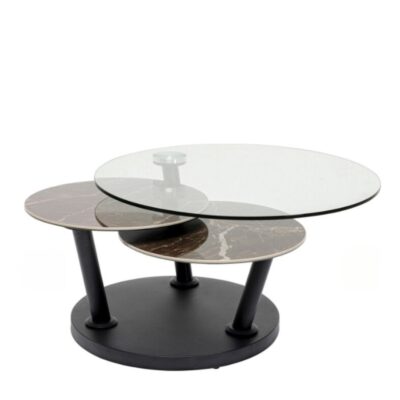 Coffee table avignon 80(+124)x80cm