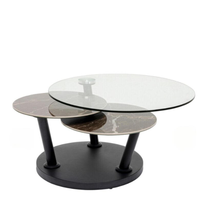 Coffee table avignon 80(+124)x80cm