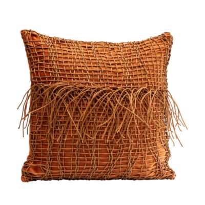 Cushion zoe fringes 45x45cm (2)