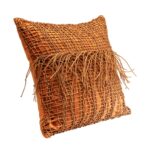 Cushion zoe fringes 45x45cm (2)