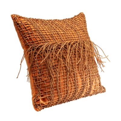 Cushion zoe fringes 45x45cm (2)