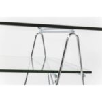 Desk polar chrome 8mm tempered glass (10)