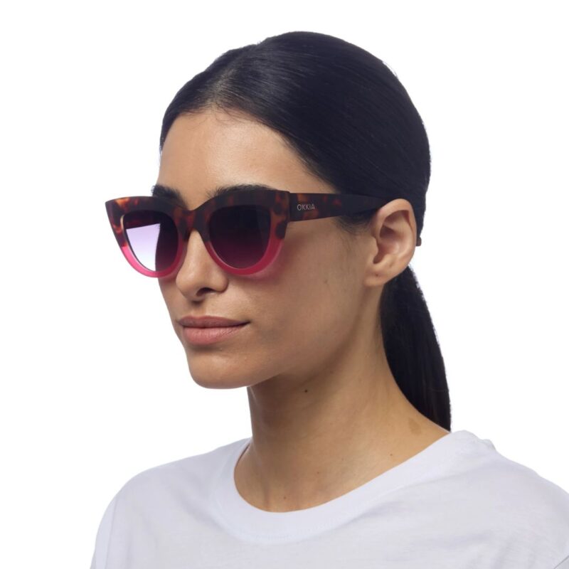 Okkia sunglasses claudia havana pink ok013 hp (3)