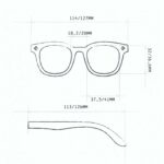 Okkia sunglasses orlando black kids okk02bk 6 10 (7)