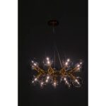 Pendant lamp atomic balls brass Ø75cm (4)