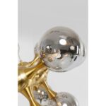 Pendant lamp atomic balls brass Ø75cm (7)