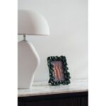 Picture frame ginkgo leaf green 20x24cm (2)