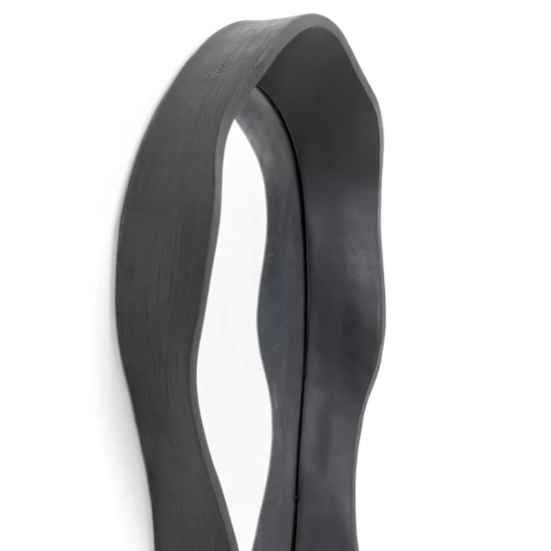 Wall mirror dynamic black 29x61cm (8)