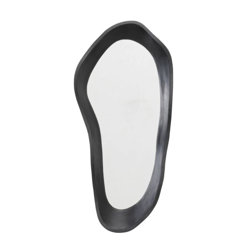 Wall mirror dynamic black 29x61cm