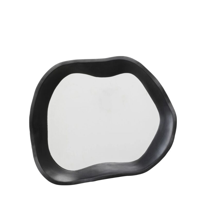 Wall mirror dynamic black 40x34cm (1)