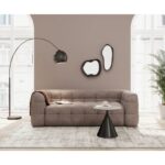 Wall mirror dynamic black 40x34cm (2)