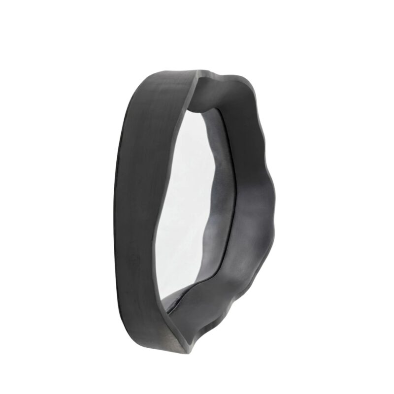 Wall mirror dynamic black 40x34cm (4)