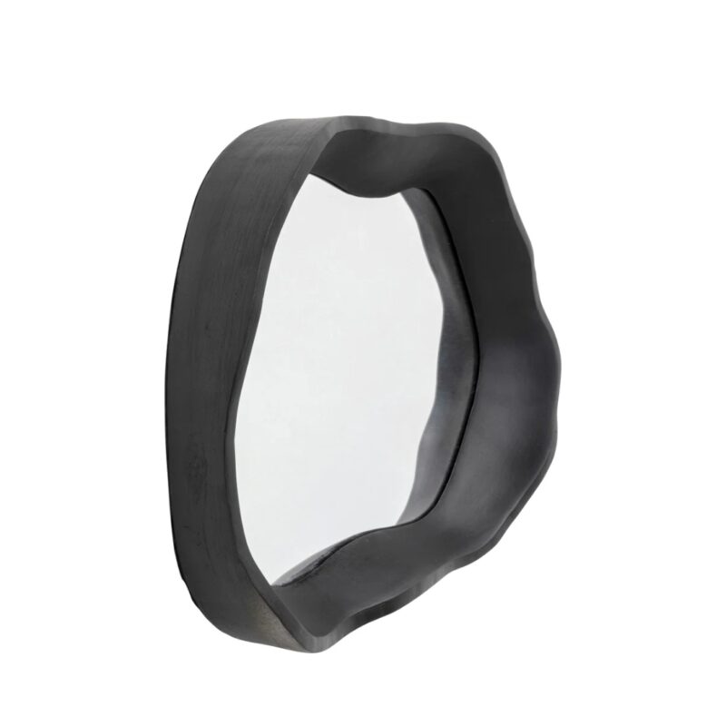 Wall mirror dynamic black 40x34cm (5)