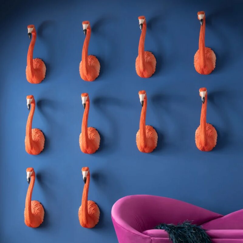 Wall object flamingo road 72cm (2)