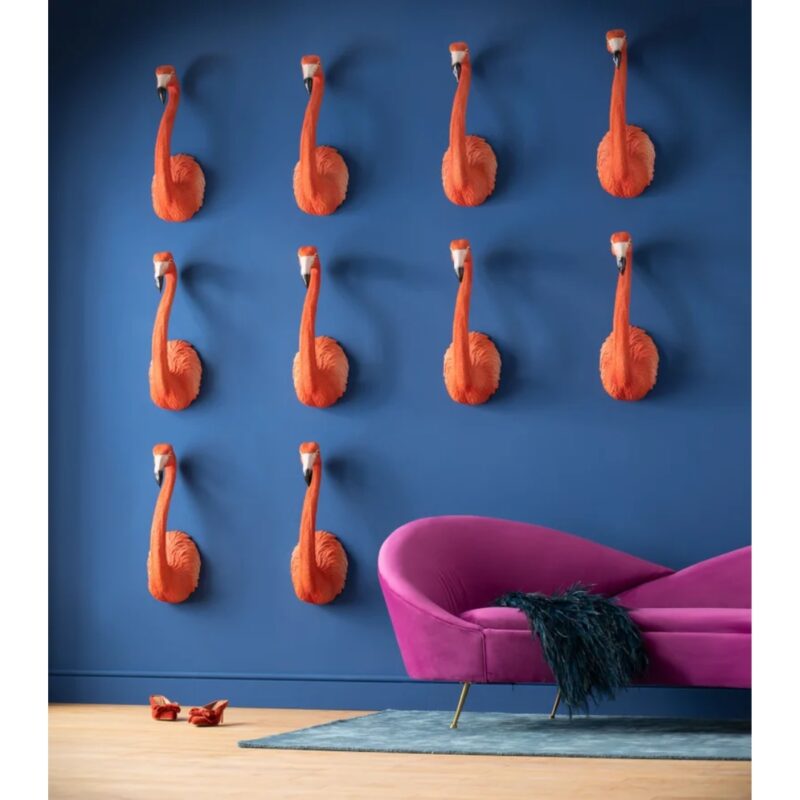 Wall object flamingo road 72cm