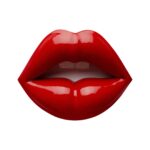 Wall object lips 30cm (1)
