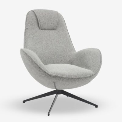 Armchair aldo light grey