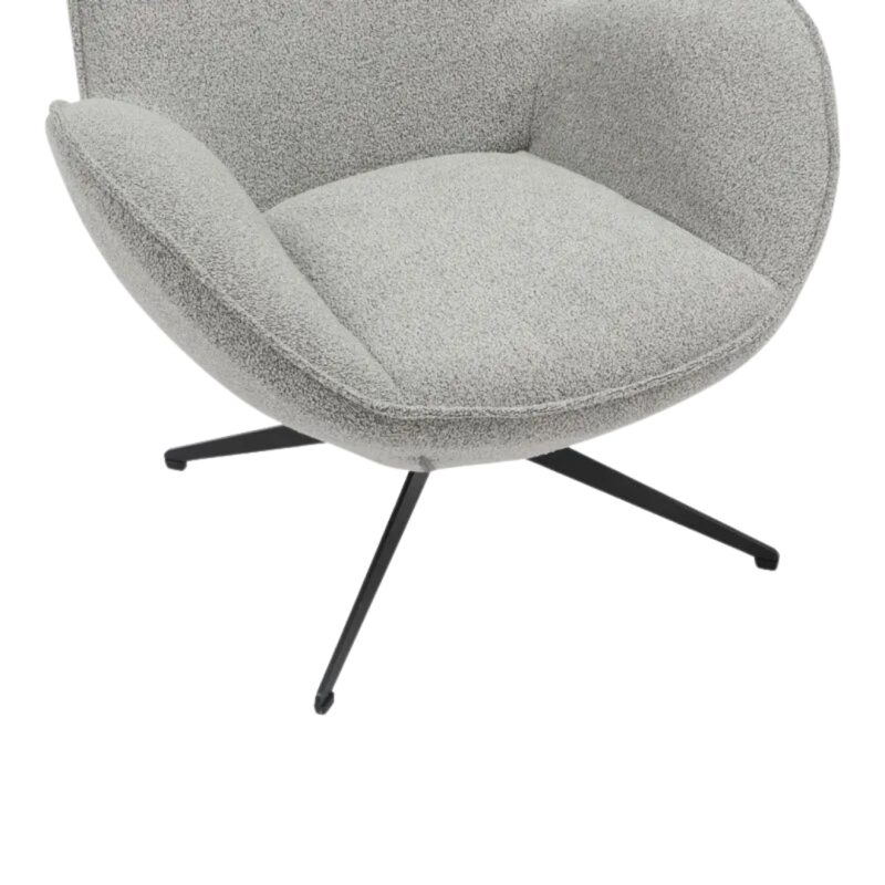 Armchair aldo light grey (5)