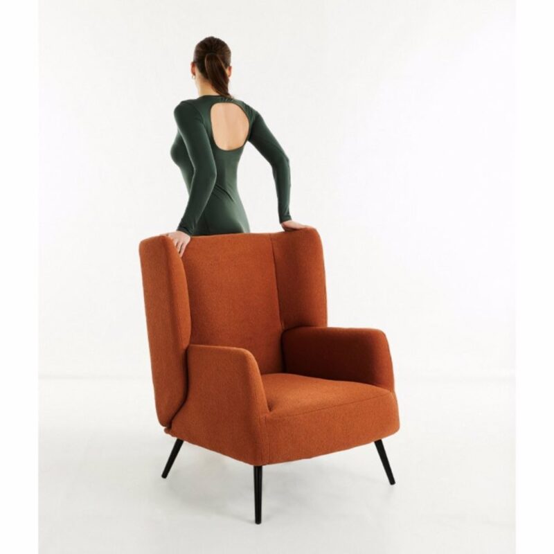 Armchair monaco terracotta (2)