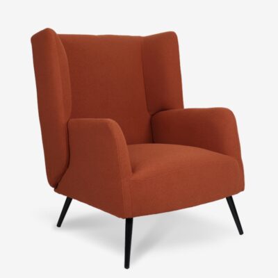 Armchair monaco terracotta