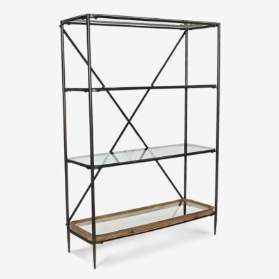 Bookcase marais natural 127x184cm (2)