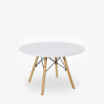 Children's table julita white Ø60cm