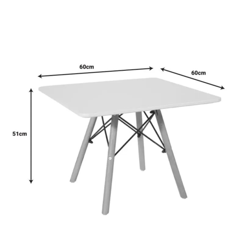 Children's table natali 60x60cm (4)