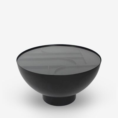 Coffee table arches black Ø70cm